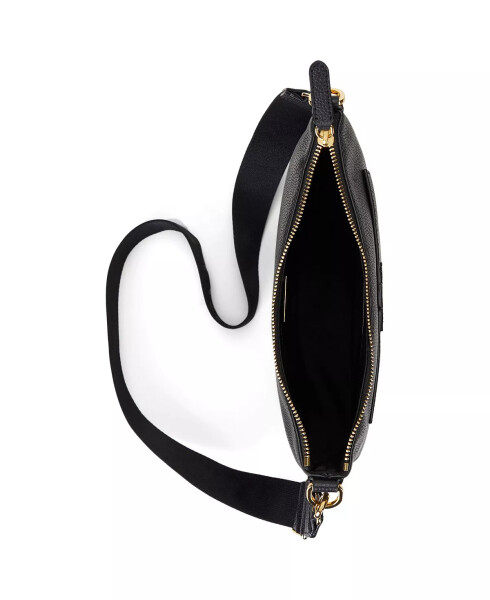 Cameryn Pebbled Leather Small Crossbody Black - 5