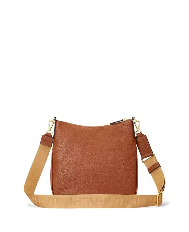Cameryn Pebbled Leather Small Crossbody - Lauren Tan - 3