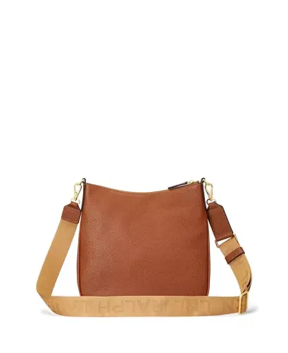 Cameryn Pebbled Leather Small Crossbody - Lauren Tan - 3