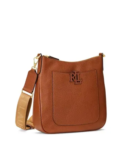 Cameryn Pebbled Leather Small Crossbody - Lauren Tan - LAUREN RALPH LAUREN (1)
