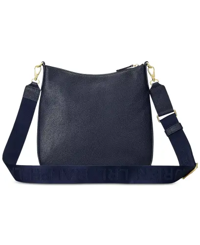 Cameryn Pebbled Leather Small Crossbody-Navy - 4