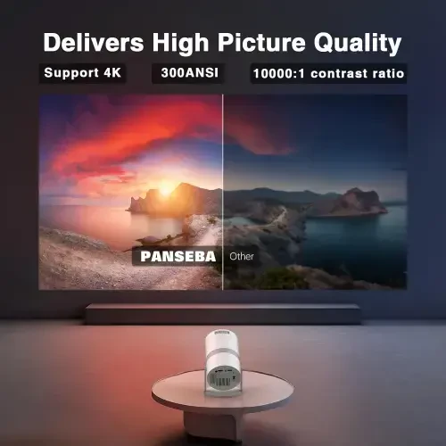 CAMPARK Mini Portable Projector - 5