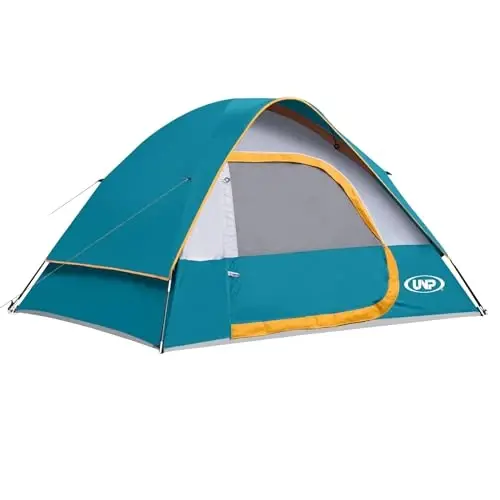 Camping Tent 2-4 Person, Waterproof Windproof Tent with Rainfly Easy Set up-Portable Dome Tents for Camping… 