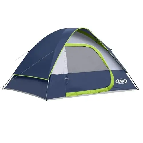 Camping Tent 2-4 Person, Waterproof Windproof Tent with Rainfly Easy Set up-Portable Dome Tents for Camping… 