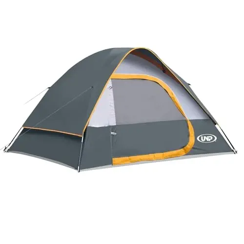 Camping Tent 2-4 Person, Waterproof Windproof Tent with Rainfly Easy Set up-Portable Dome Tents for Camping… 