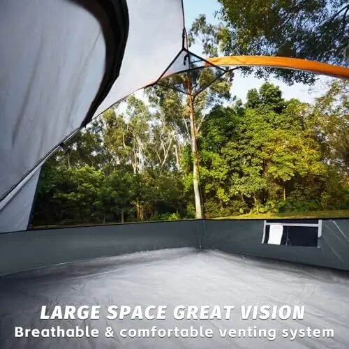 Camping Tent 2-4 Person, Waterproof Windproof Tent with Rainfly Easy Set up-Portable Dome Tents for Camping… - 5