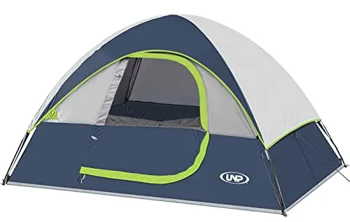 Camping Tent 2-4 Person, Waterproof Windproof Tent with Rainfly Easy Set up-Portable Dome Tents for Camping… - 1