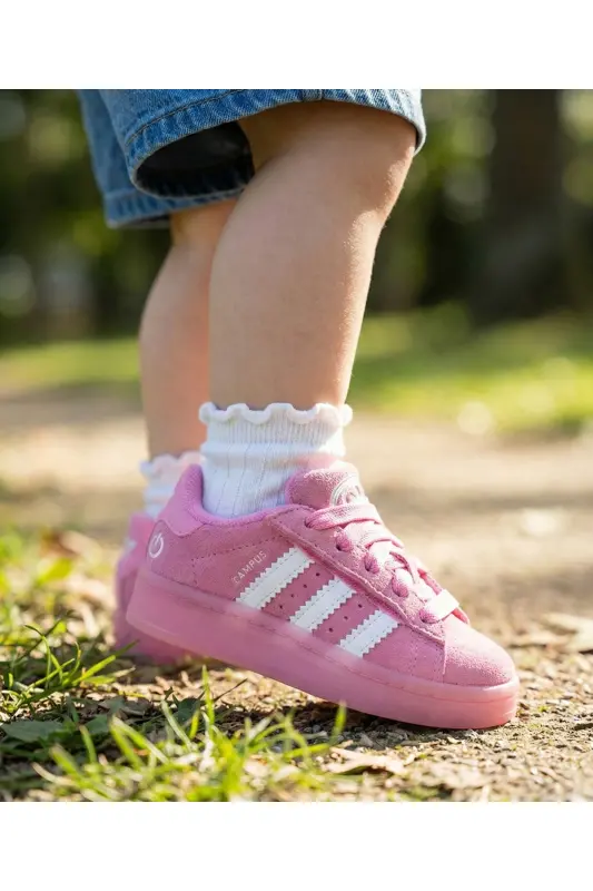 Campus 00S Led Lights Cf El I Bebek Işıklı Günlük Ayakkabı Pembe-Çok Renkli/8 - ADIDAS