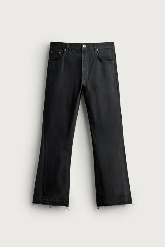 ÇAN KESİM JEAN-Siyah - ZARA