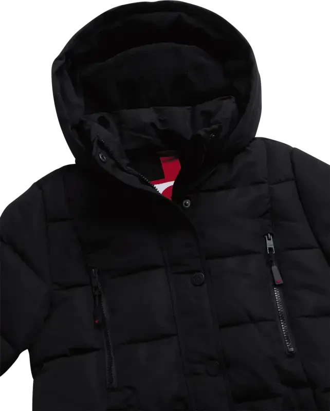 CANADA WEATHER GEAR Girls’ Winter Coat – Stadium Length Quilted Puffer Parka Jacket (7-16) - 3