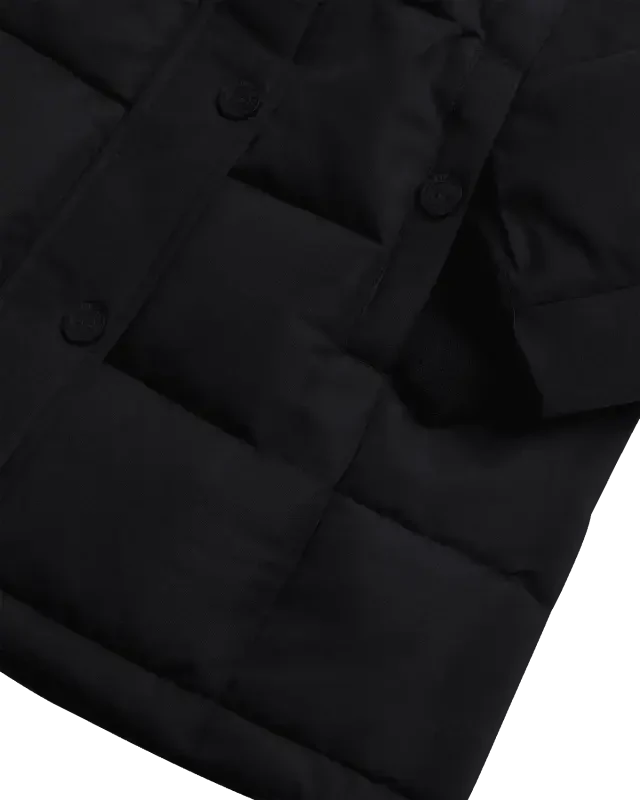 CANADA WEATHER GEAR Qizlar Qishki Paltosi - Stadion Uzunlikdagi tikilgan Puffer Parka Kurtka (7-16) - 4