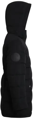 CANADA WEATHER GEAR Qizlar Qishki Paltosi - Stadion Uzunlikdagi tikilgan Puffer Parka Kurtka (7-16) - 5