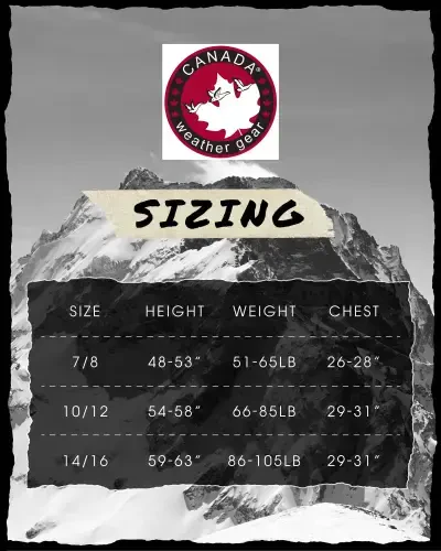 CANADA WEATHER GEAR Qizlar Qishki Paltosi - Stadion Uzunlikdagi tikilgan Puffer Parka Kurtka (7-16) - 7