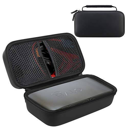 Canboc Carrying Case for Halo Bolt 58830/57720/44400 mWh Portable Car Jump Starter, Halo Bolt ACDC Max 55500 mWh Phone Charger, Mesh Bag for Jumper Cable, AC Wall Charger, Charge,Black - 1