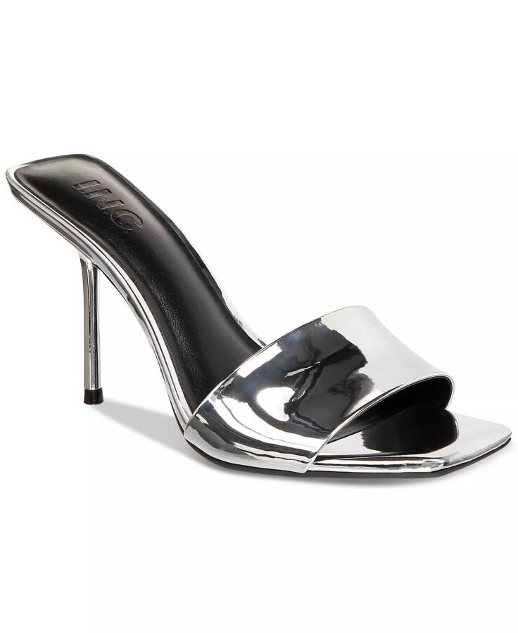 Candina Slide Dress Sandals, Created for Modazone Silver TPU - 1