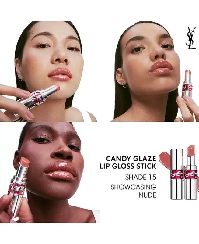 Candy Glaze Lip Gloss Stick - 15 Showcasing Nude - 8