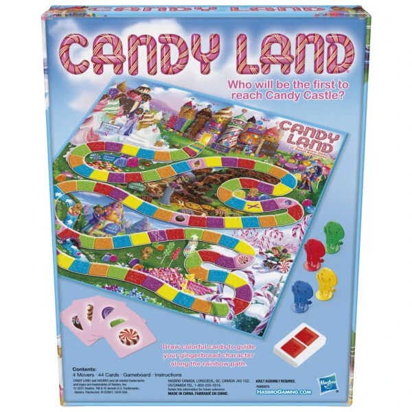 Candy Land Preschool Board Game, No Reading Required For Young Children - CANDY LAND (1)