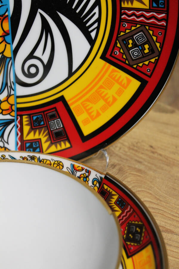 24 Parça 6 Kişilik Porselen Yemek Takımı Canga Serisi - 5