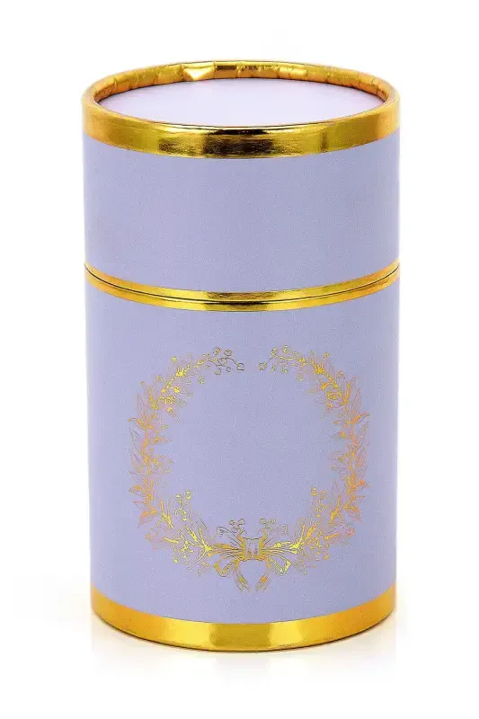 Canım Anneme Seccadeli Ve Inci Tesbihli Özel Silindir Kutulu Set - Lila Renk-Lila - 3