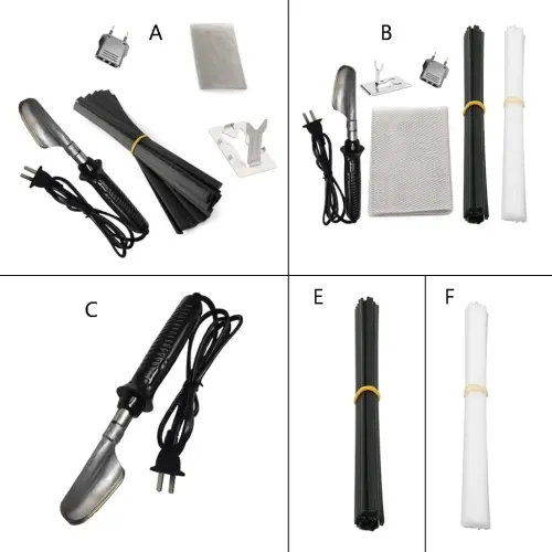 CANKER 50W Avtomobil Bamperini Payvandlash Sticks Mashinasi Qo'l Payvandchi Plastik Ta'mirlash To'plami - 14