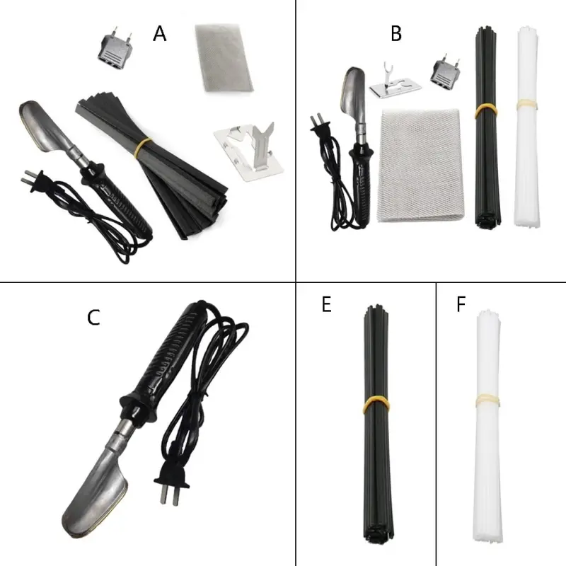 CANKER 50W Avtomobil Bamperini Payvandlash Sticks Mashinasi Qo'l Payvandchi Plastik Ta'mirlash To'plami - 14