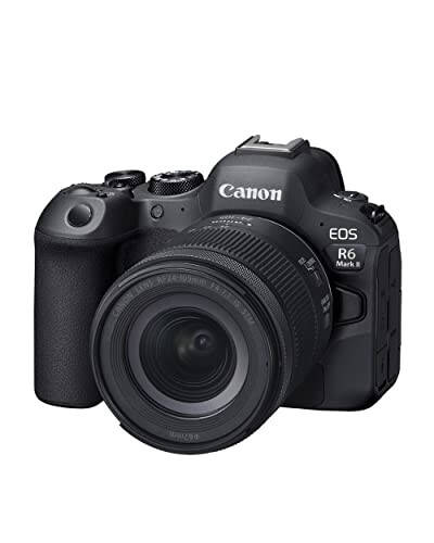 Canon EOS R6 Mark II Aynasız Kamera RF24-105mm F4-7.1 is STM Lens Seti, Tam Kare Hibrit Kamera, 24.2 Megapixel CMOS Sensör, Fotoğraf ve Video Özellikleri, Siyah - 1