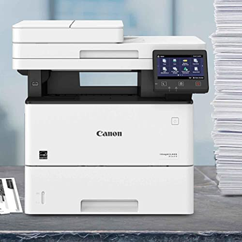 Canon imageCLASS D1620 (2223C024) Ko'p funksiyali, simsiz lazer printeri, AirPrint funksiyasi, daqiqada 45 sahifa va 3 yillik kafolat, Modazone Dash avtomatik to'ldirish imkoniyati bilan, 17,8