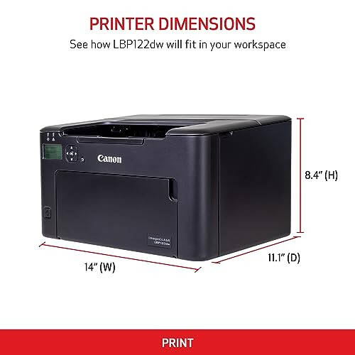 Canon imageCLASS LBP122dw Kablosuz Monokrom Lazer Yazıcı - 2