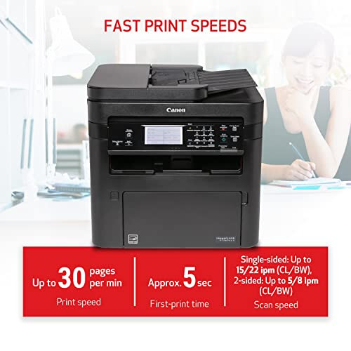 Canon imageCLASS MF269dw II - Chop etish, Nusxa olish, Skanlash, Faks, Simsiz, 2 tomonlama lazer printer, Avtomatik hujjatlarni yuklash bilan, Alexa bilan ishlaydi - 5