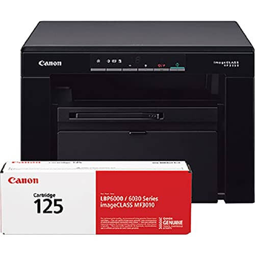 Canon imageCLASS MF3010 VP Kablolu Monokrom Lazer Yazıcı Tarayıcı ile, USB Kablo Dahil, Siyah - 1