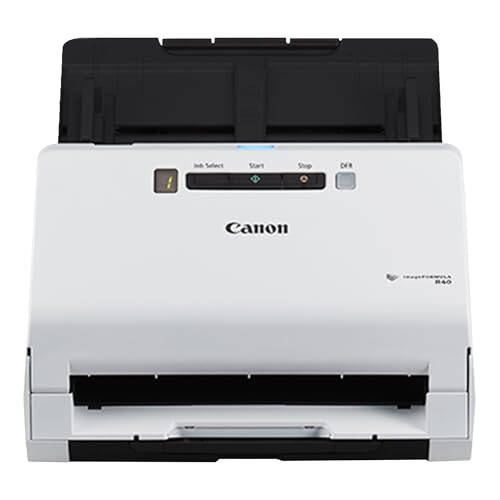 Canon imageFORMULA R40 Office Document Scanner For PC and Mac, Color Duplex Scanning, Easy Setup For Office Or Home Use, Includes Scanning Software - 1