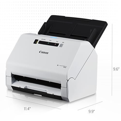 Canon imageFORMULA R40 Office Document Scanner For PC and Mac, Color Duplex Scanning, Easy Setup For Office Or Home Use, Includes Scanning Software - 2