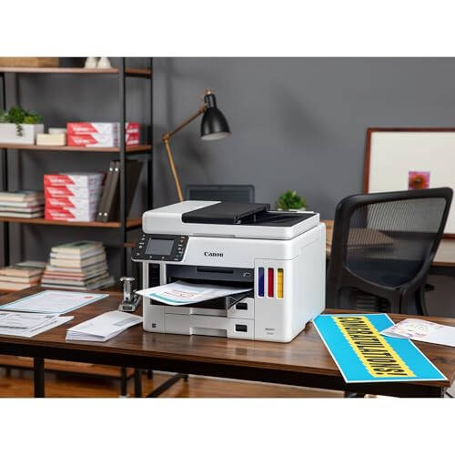 Canon MAXIFY GX7021 Simsiz MegaTank Kichik Ofis Ko'p Funktsiyali Printer, Bir O'lcham - 4