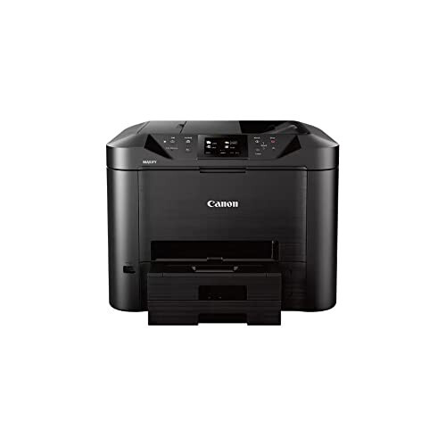 Canon Office and Business MB5420 Simsiz Ko‘p Funktsiyali Printer, Skaner, Nusxalash va Faks, Mobil va Ikki Tomonlama Chop etish bilan, Qora, Stolda - 7