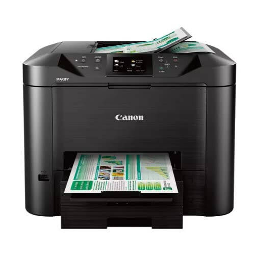 Canon Office and Business MB5420 Simsiz Ko‘p Funktsiyali Printer, Skaner, Nusxalash va Faks, Mobil va Ikki Tomonlama Chop etish bilan, Qora, Stolda - 8