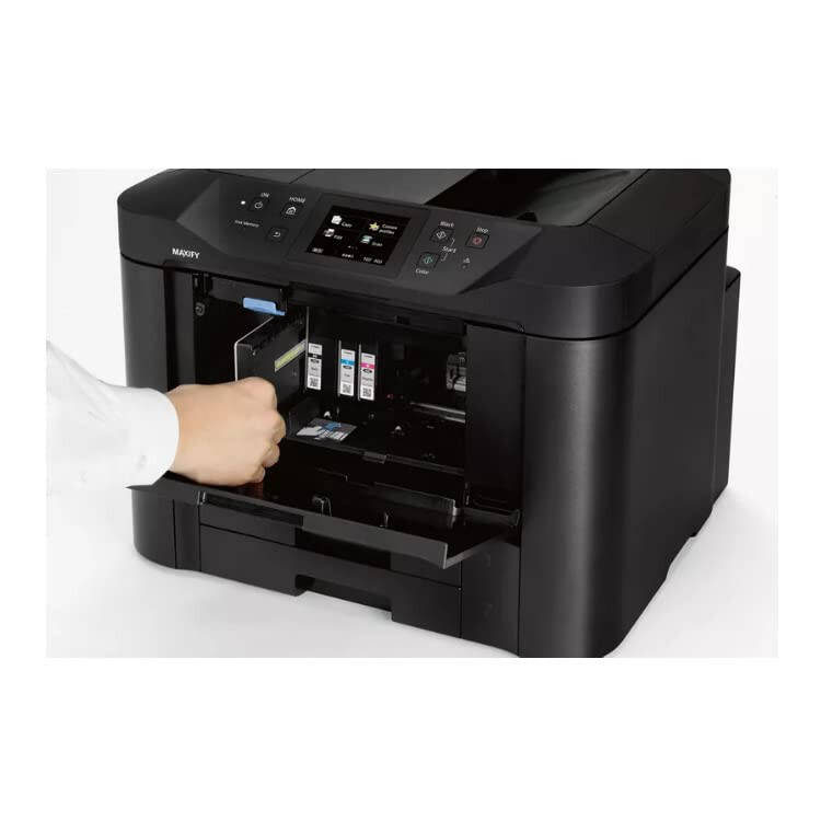 Canon Office and Business MB5420 Simsiz Ko‘p Funktsiyali Printer, Skaner, Nusxalash va Faks, Mobil va Ikki Tomonlama Chop etish bilan, Qora, Stolda - 12