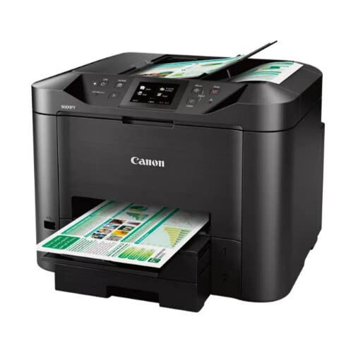 Canon Office and Business MB5420 Wireless All-in-One Printer,Scanner, Copier and Fax, with Mobile and Duplex Printing, Black, Desktop - 5