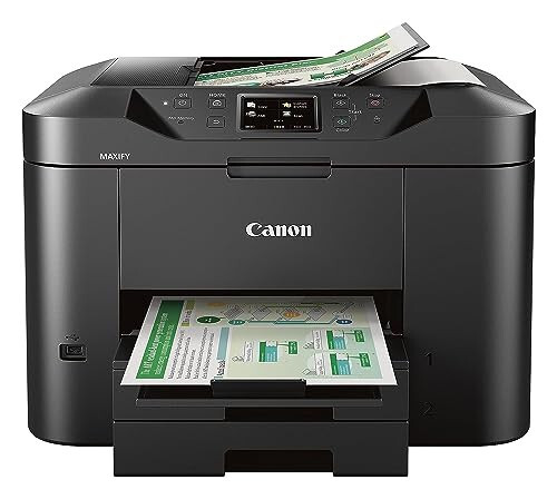 Canon Office Products MAXIFY MB2720 Wireless Color Photo Printer with Scanner, Copier and Fax - 12