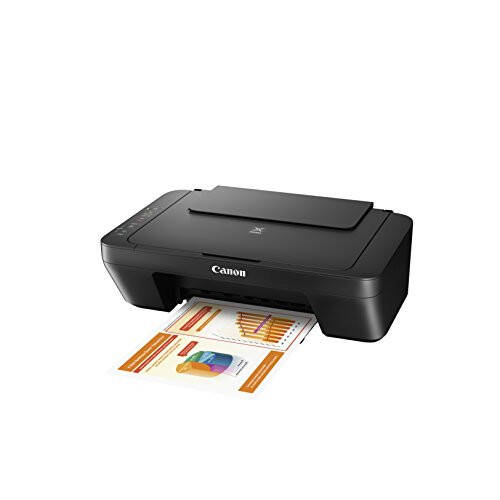 Canon Office Products PIXMA MG2525 Black Wireless Color Photo Printer with Scanner/Copier - 6