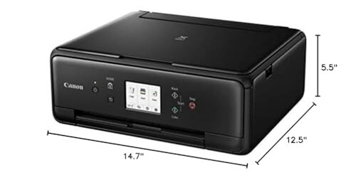 Canon PIXMA TS6220 Kablosuz Çok İşlevli Fotoğraf Yazıcısı, Fotokopi, Tarayıcı ve Mobil Baskı Özelliğiyle, Siyah, Alexa ile Çalışır - 16