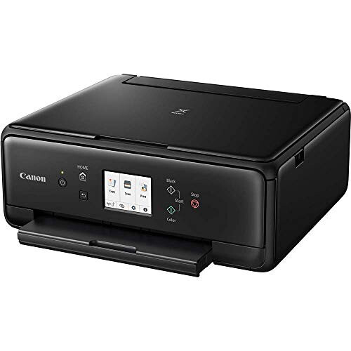 Canon PIXMA TS6220 Kablosuz Çok İşlevli Fotoğraf Yazıcısı, Fotokopi, Tarayıcı ve Mobil Baskı Özelliğiyle, Siyah, Alexa ile Çalışır - 1