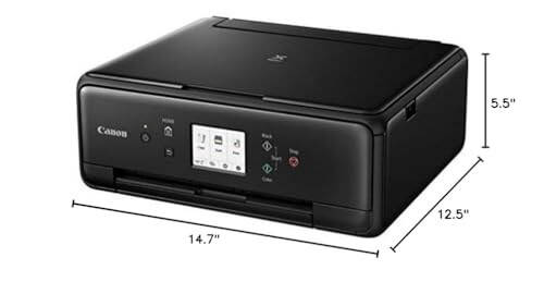 Canon PIXMA TS6220 Simsiz Ko'p Funktsiyali Foto Printer, Nusxa Ko'chirish, Skaner va Mobil Bosma Funksiyalari bilan, Qora, Alexa bilan Ishlaydi - 16