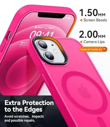 CANSHN Magnitli iPhone 12/12 Pro Uchun Qopqoq - 4