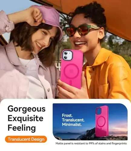 CANSHN Magnitli iPhone 12/12 Pro Uchun Qopqoq - 5