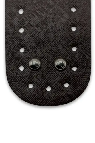 Çanta Tabanı Mini Suni Deri 6.5Cmx25Cm Kahverengi - Kahverengi - SENSY (1)