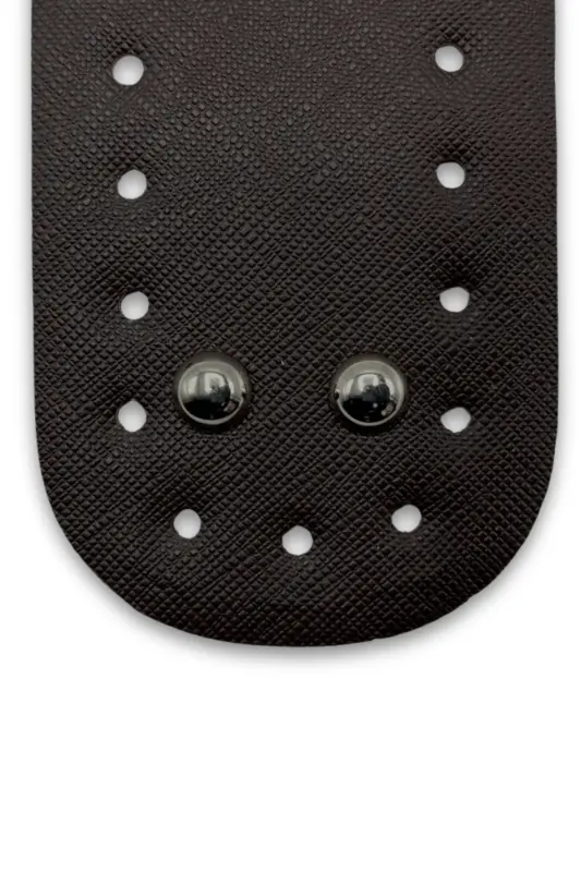Çanta Tabanı Mini Suni Deri 6.5Cmx25Cm Kahverengi - Kahverengi - 2