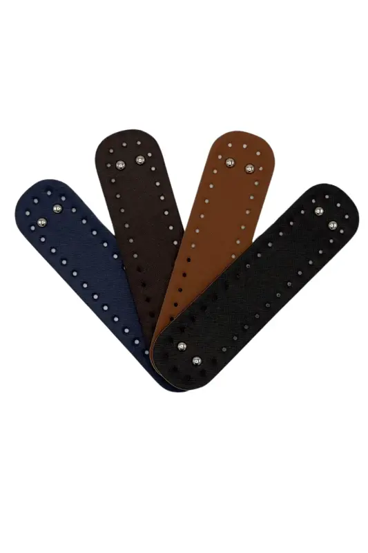 Çanta Tabanı Mini Suni Deri 6.5Cmx25Cm Kahverengi - Kahverengi - 6