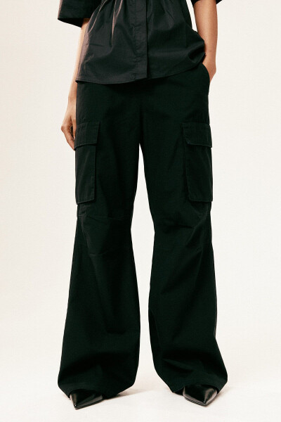 Canvas Cargo Pants - 3