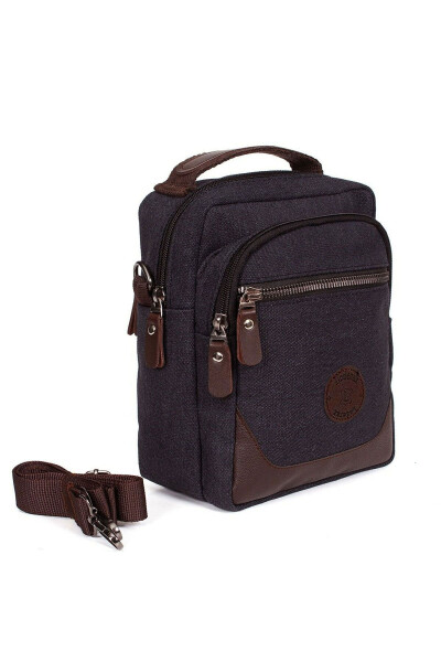 Canvas Hand and Messenger Bag Medium Size - 3