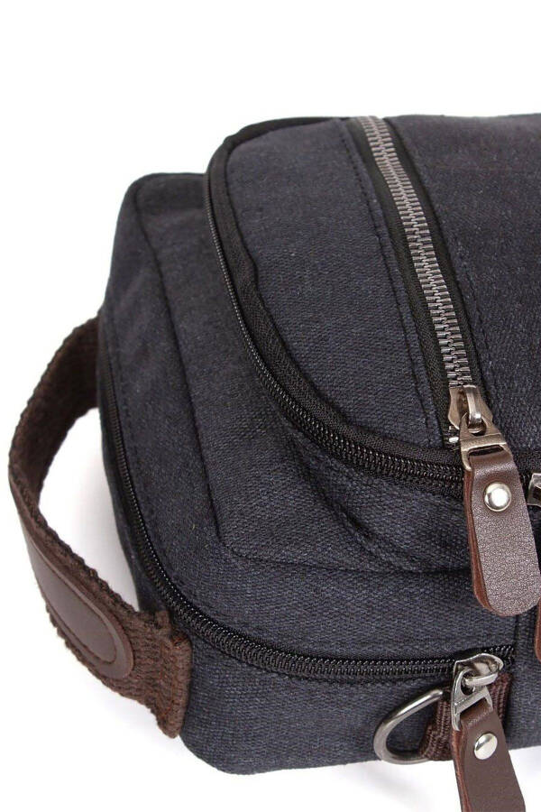 Canvas Hand and Messenger Bag Medium Size - 5